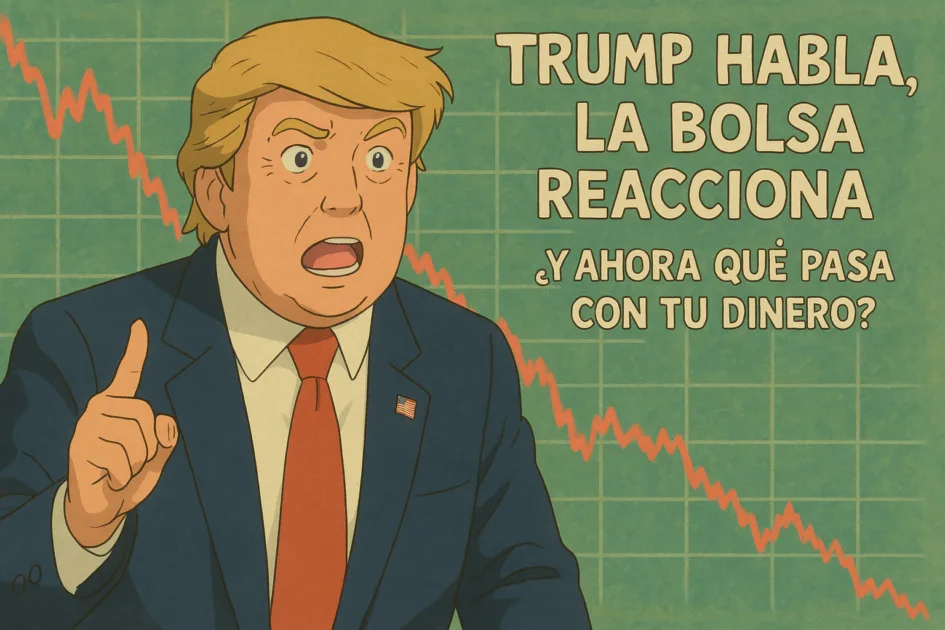 Trump habla, la bolsa reacciona y tu dinero lo aprovecha